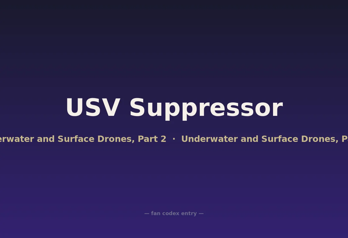 USV Suppressor
