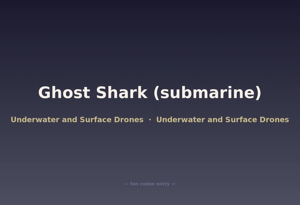 Ghost Shark (submarine)