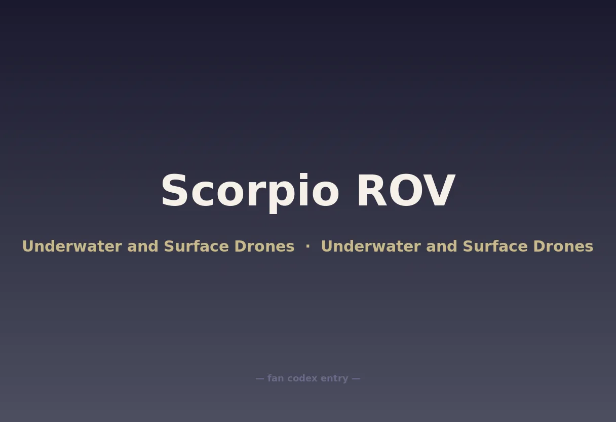 Scorpio ROV