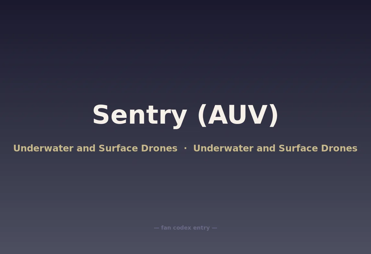 Sentry (AUV)