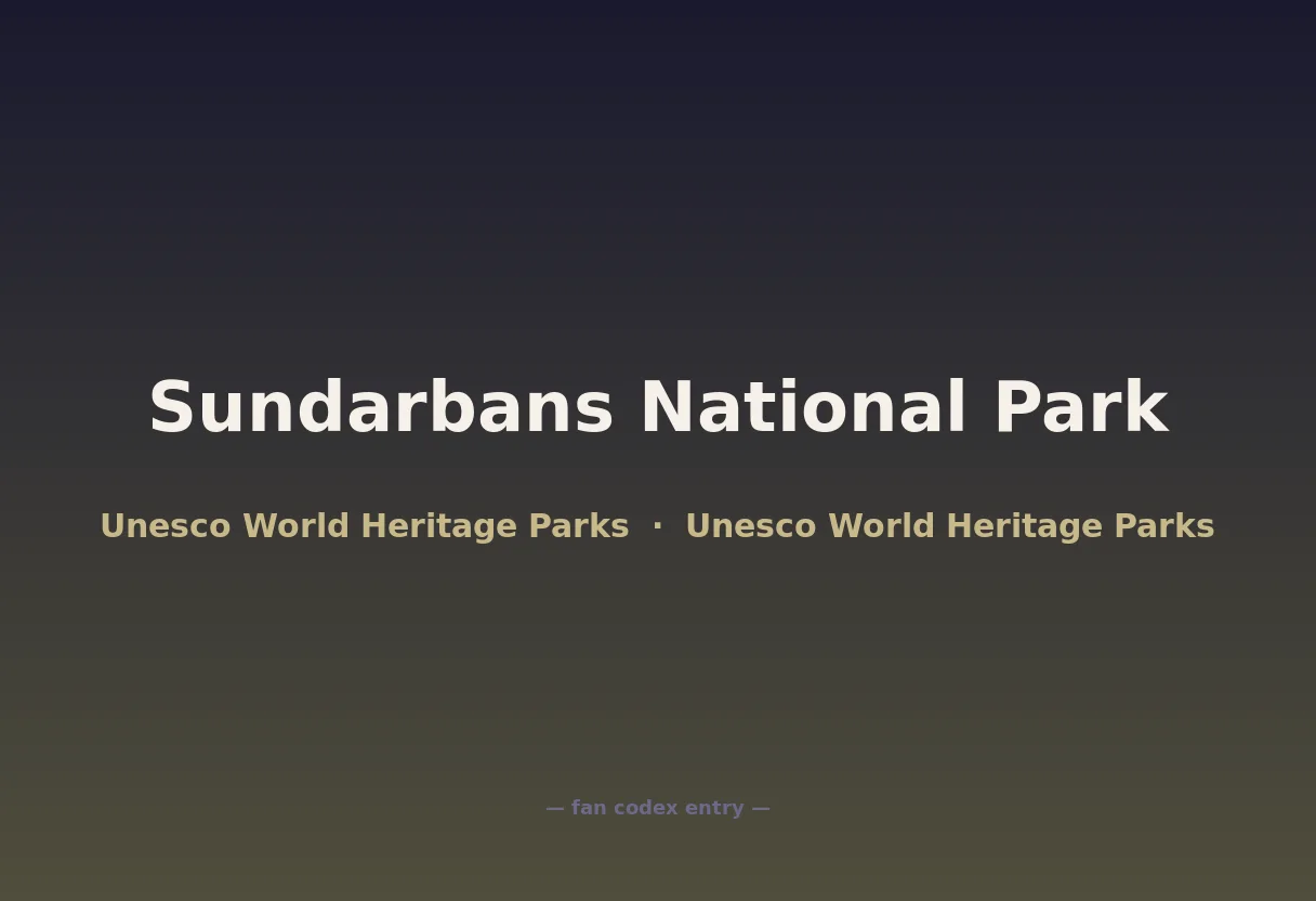 Sundarbans National Park