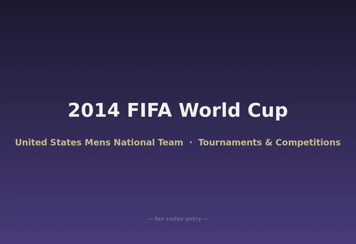 2014 FIFA World Cup