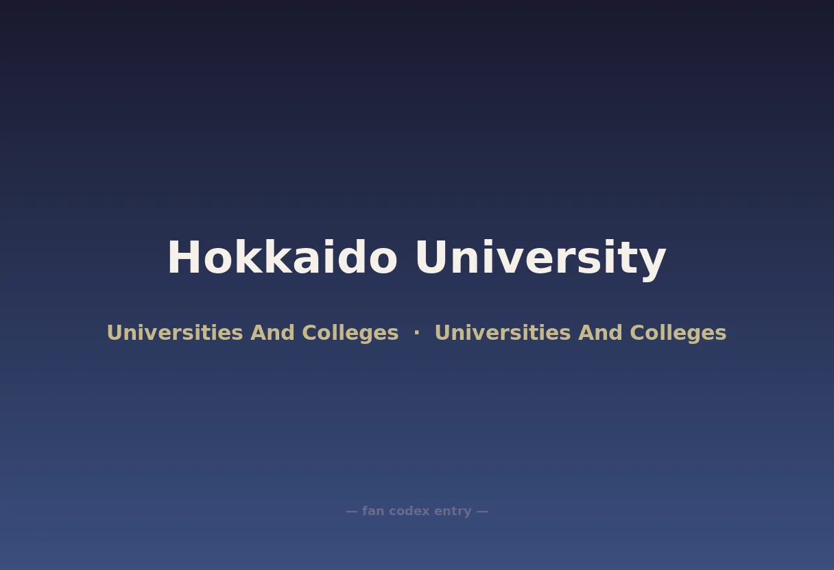 Hokkaido University