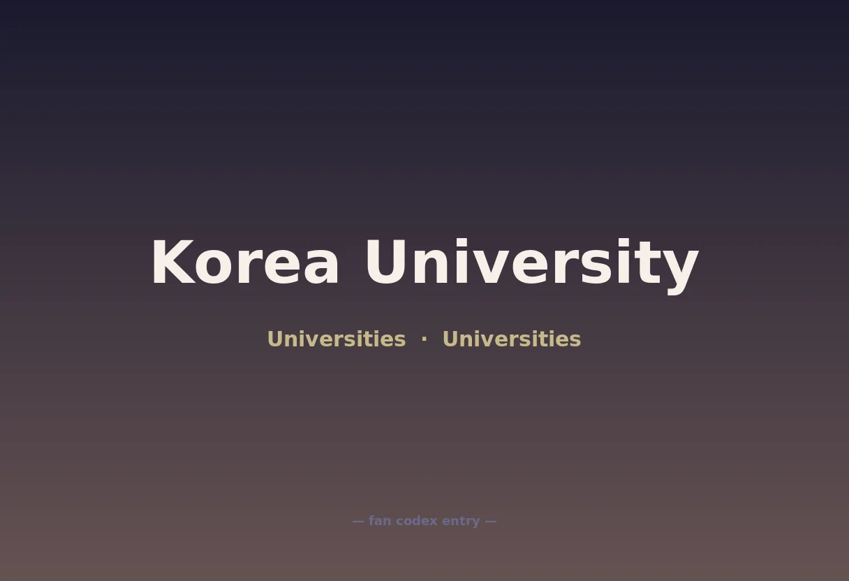 Korea University