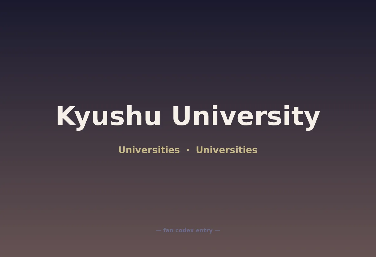 Kyushu University