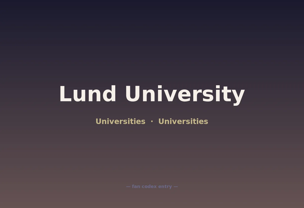 Lund University