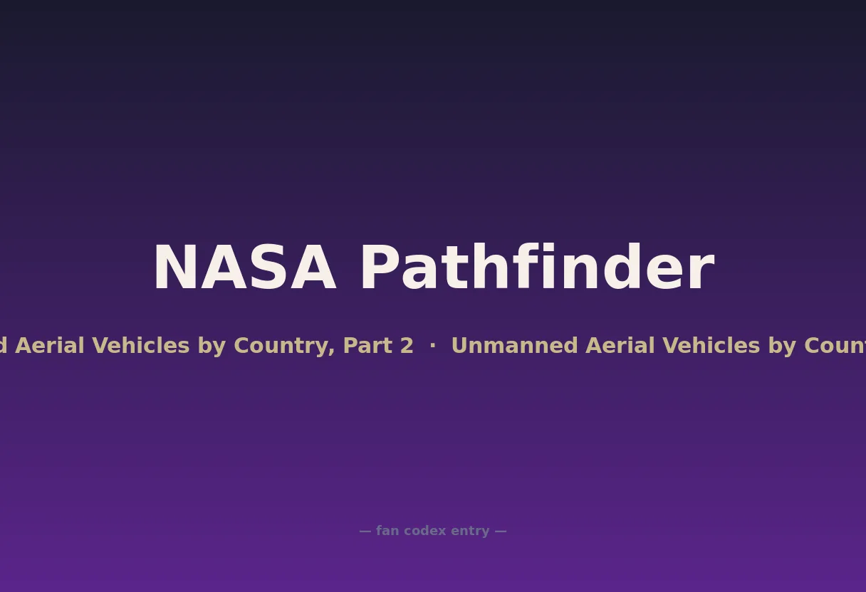 NASA Pathfinder