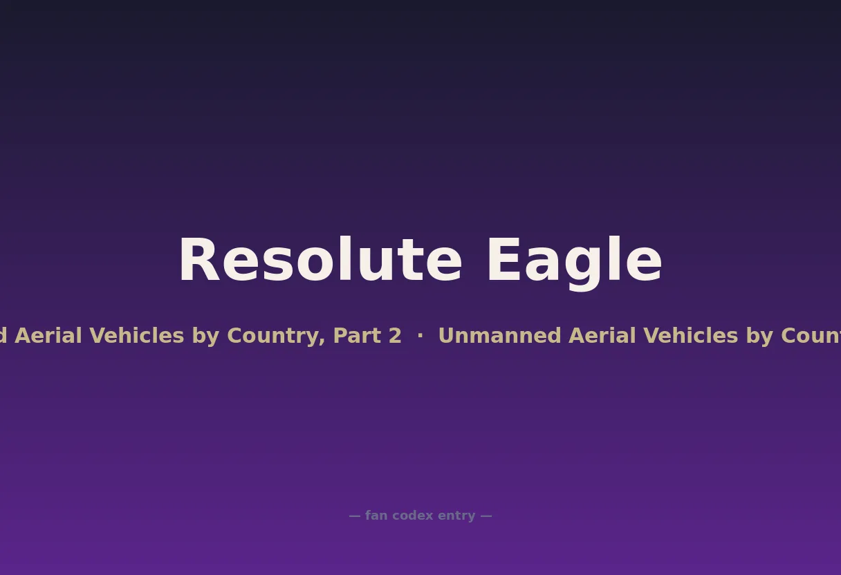 Resolute Eagle