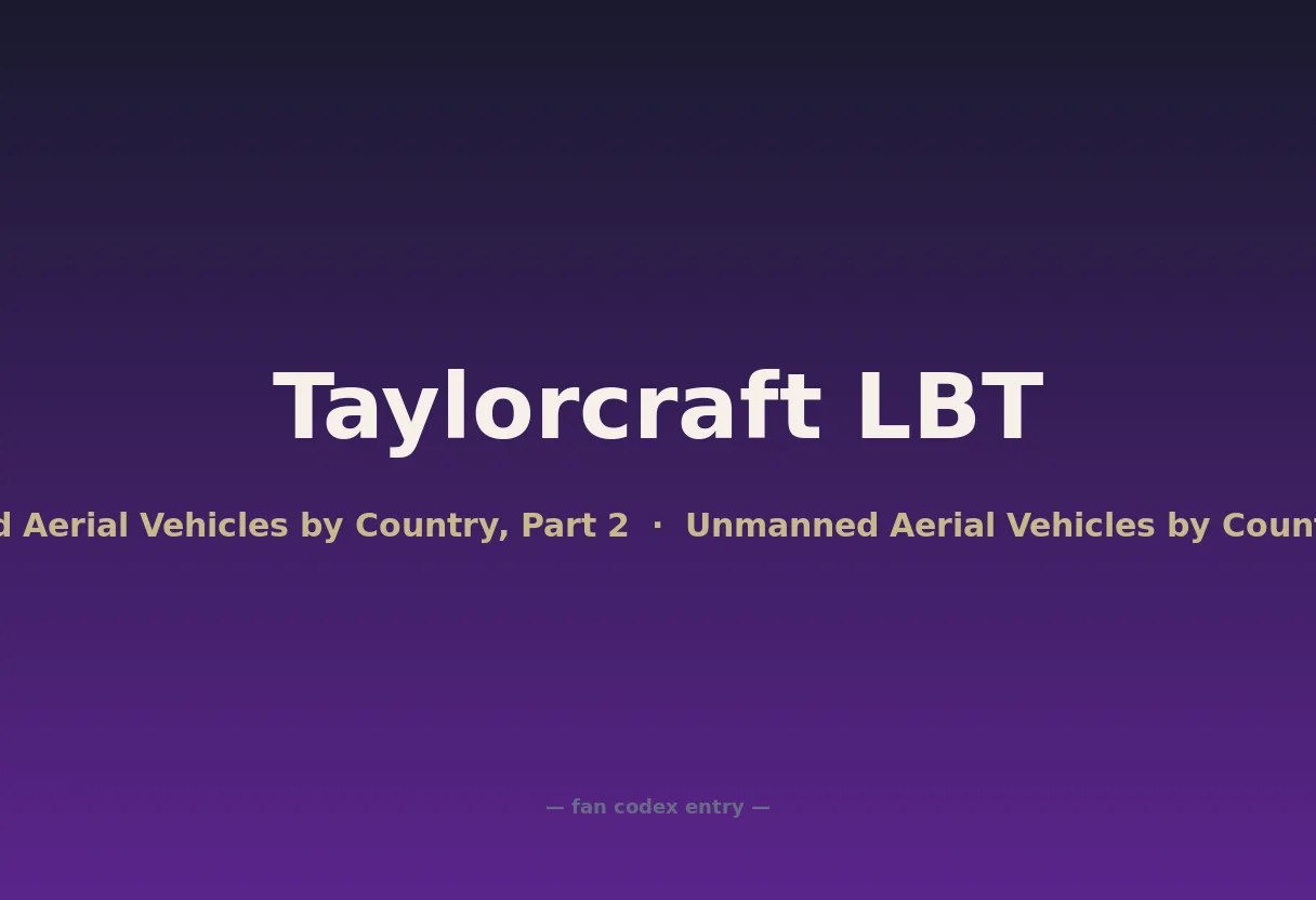 Taylorcraft LBT