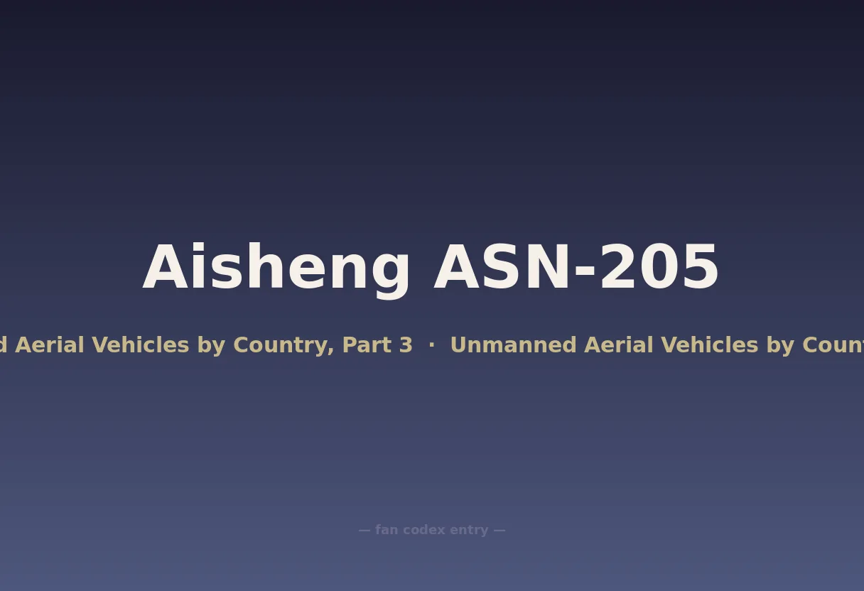 Aisheng ASN-205