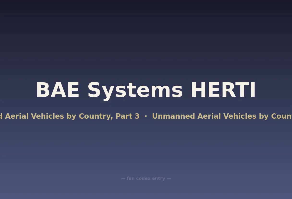 BAE Systems HERTI