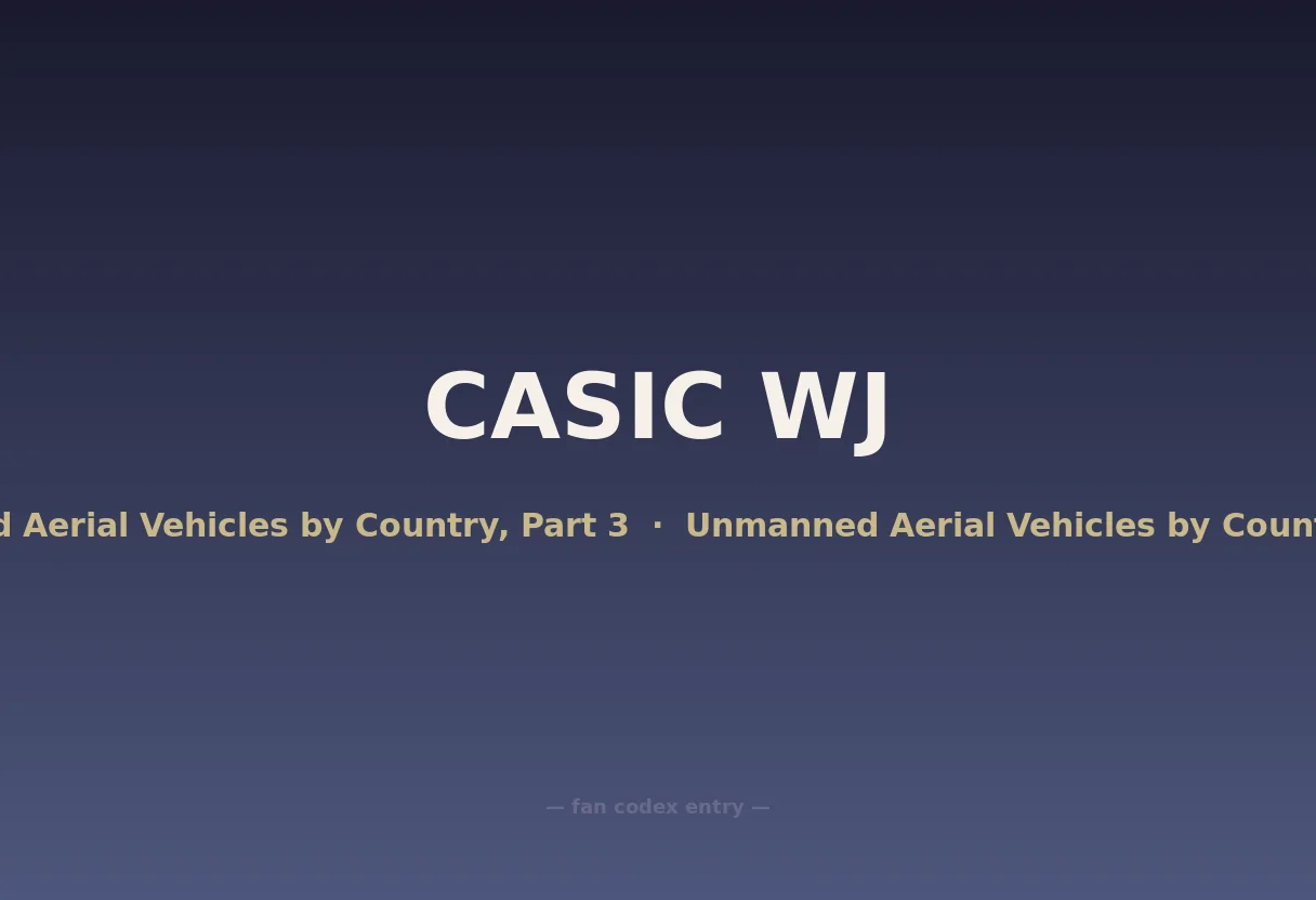 CASIC WJ