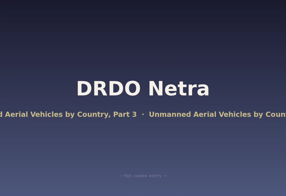 DRDO Netra