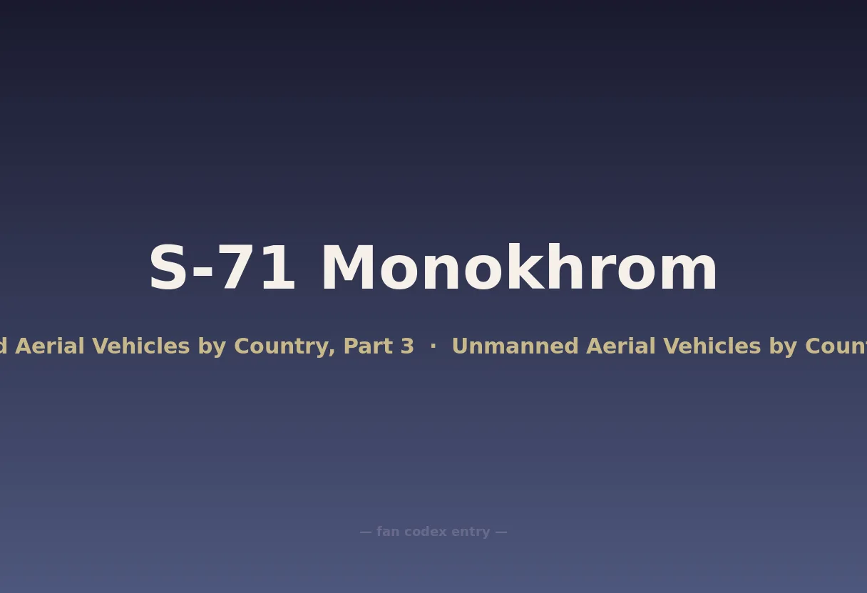 S-71 Monokhrom