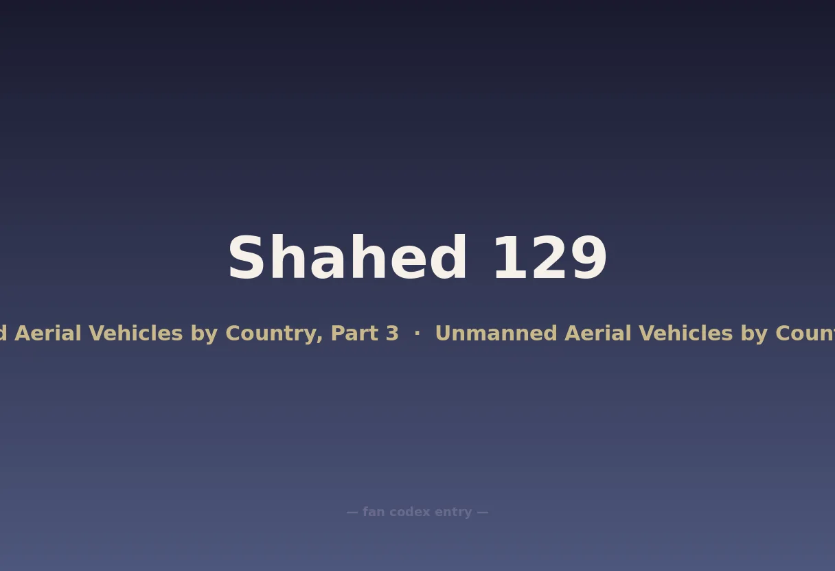 Shahed 129