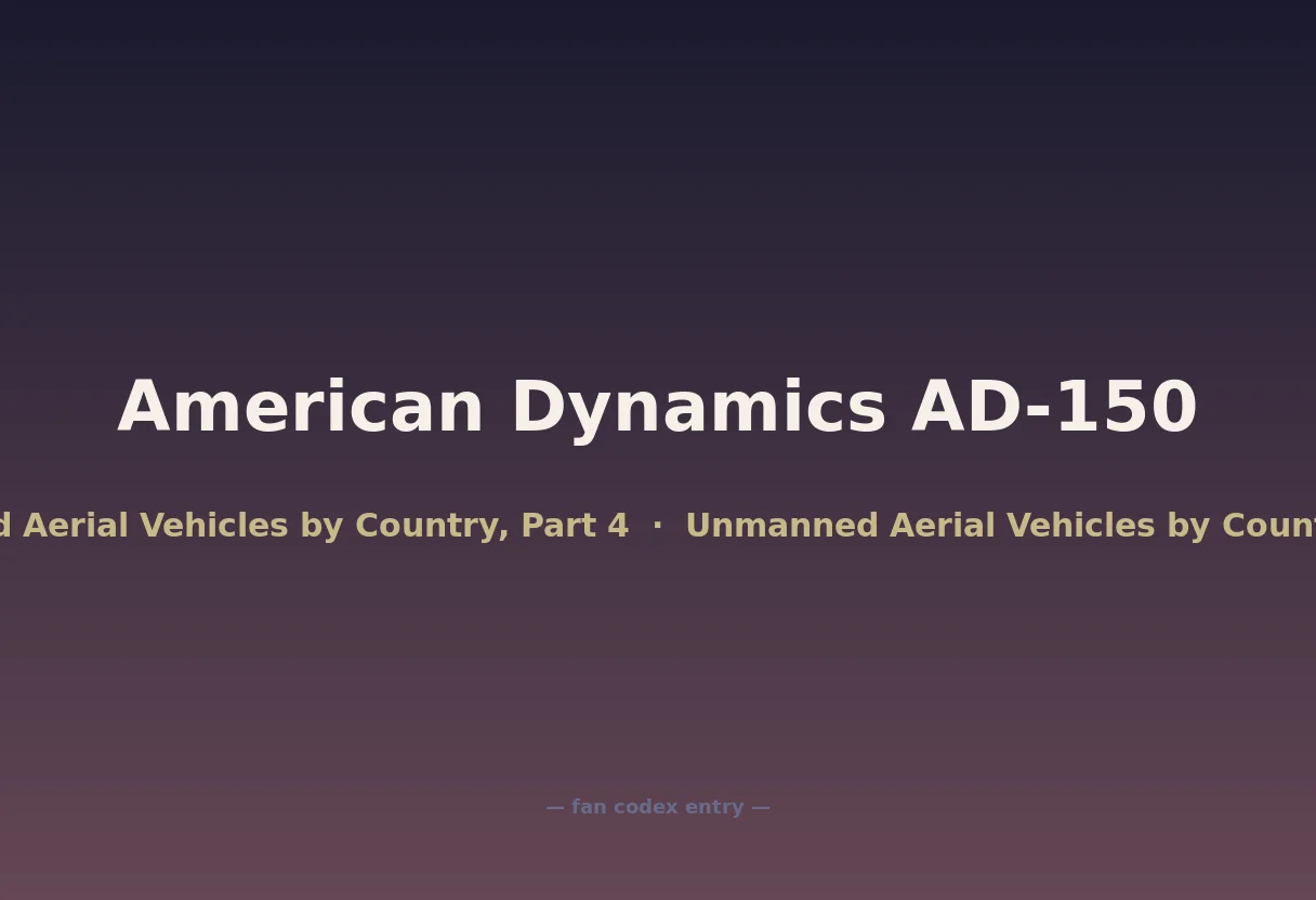 American Dynamics AD-150
