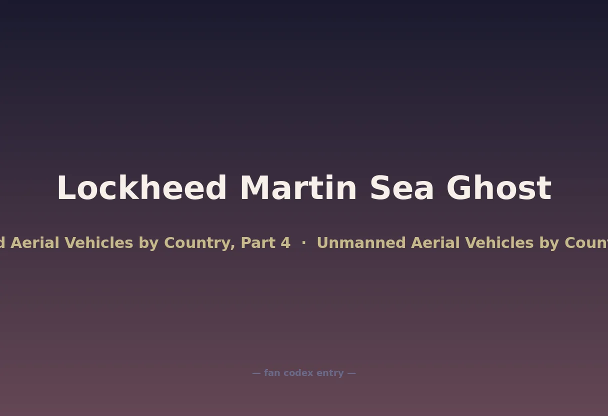 Lockheed Martin Sea Ghost
