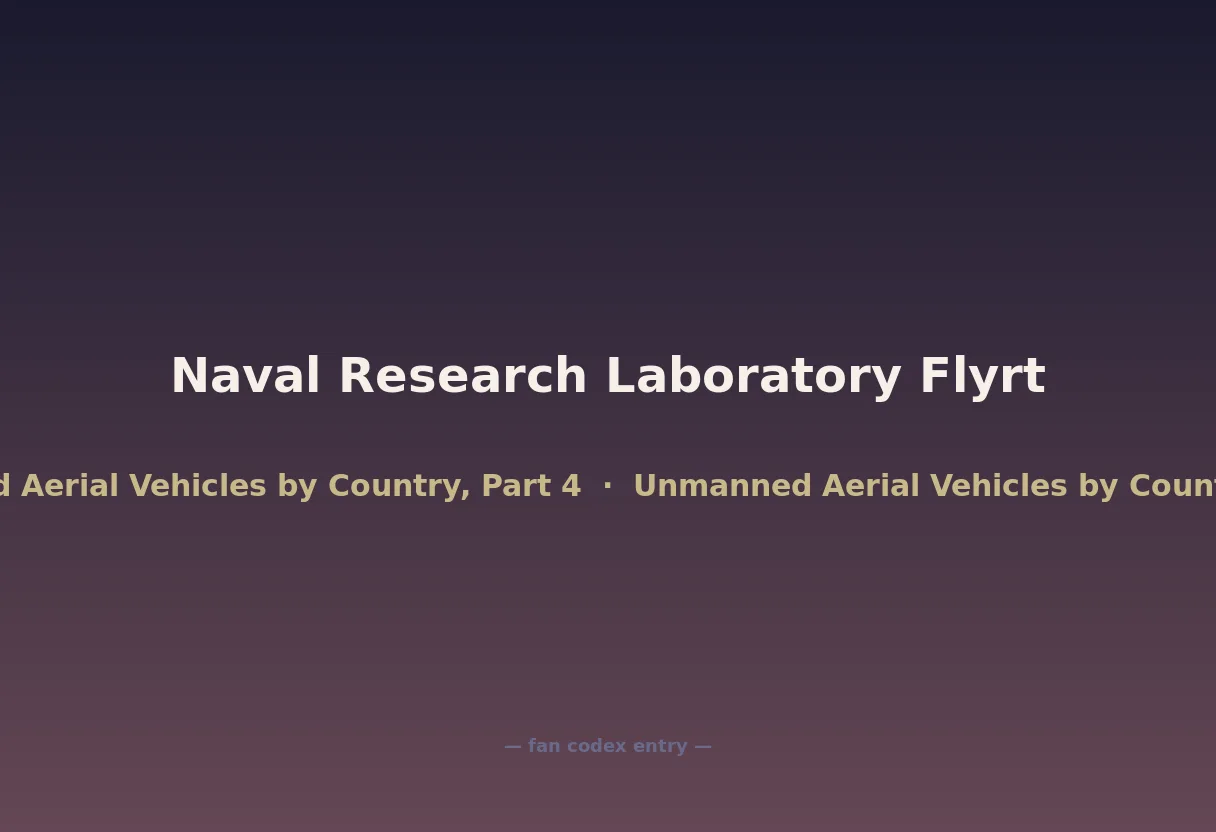 Naval Research Laboratory Flyrt
