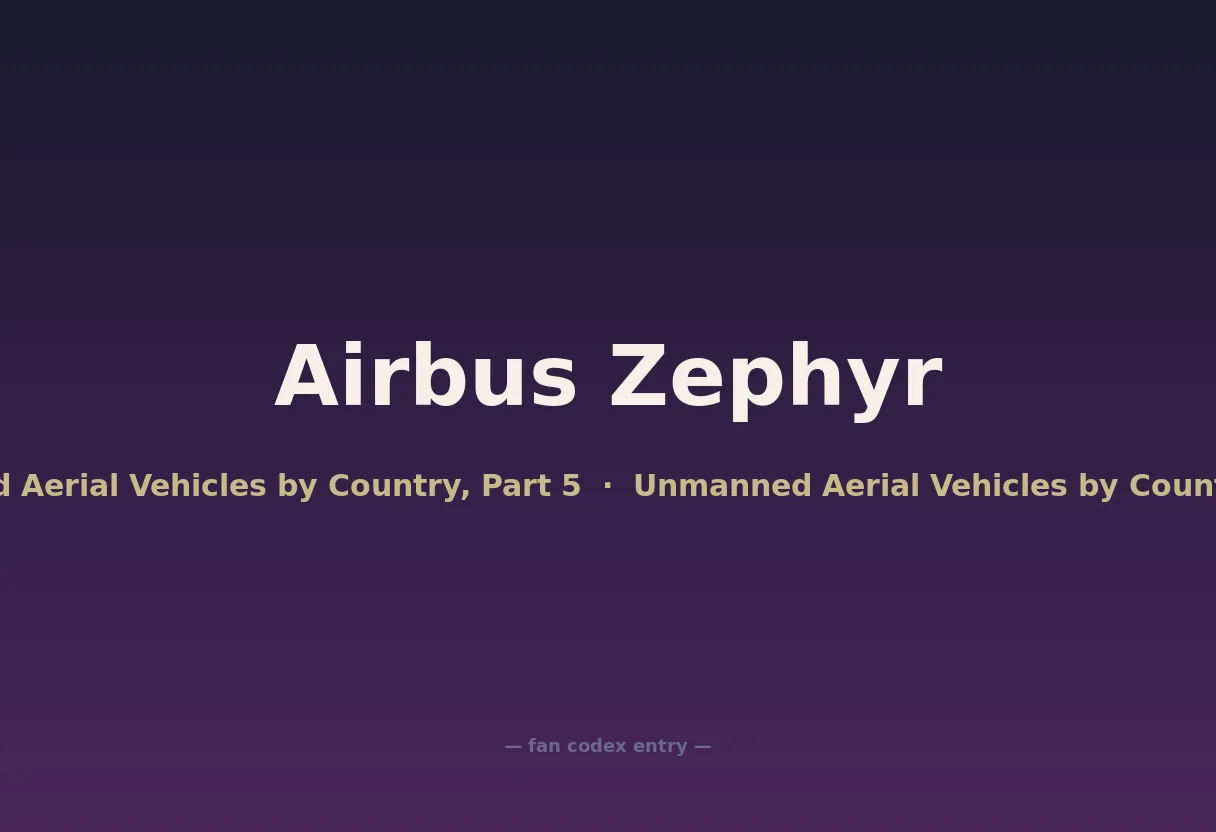 Airbus Zephyr
