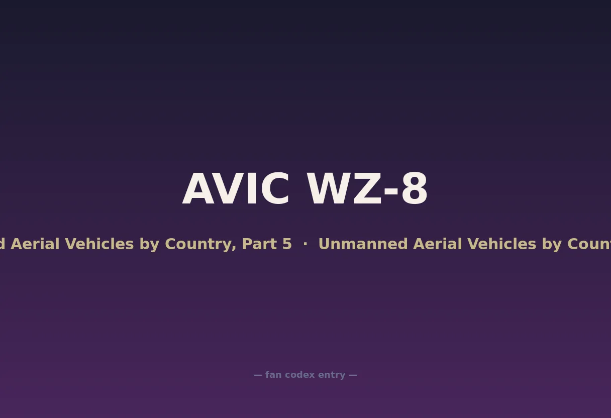 AVIC WZ-8