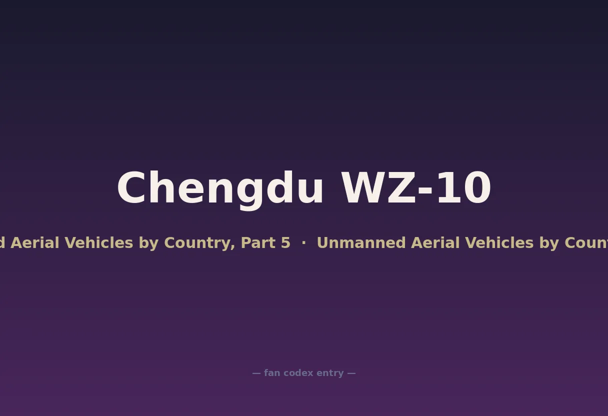 Chengdu WZ-10