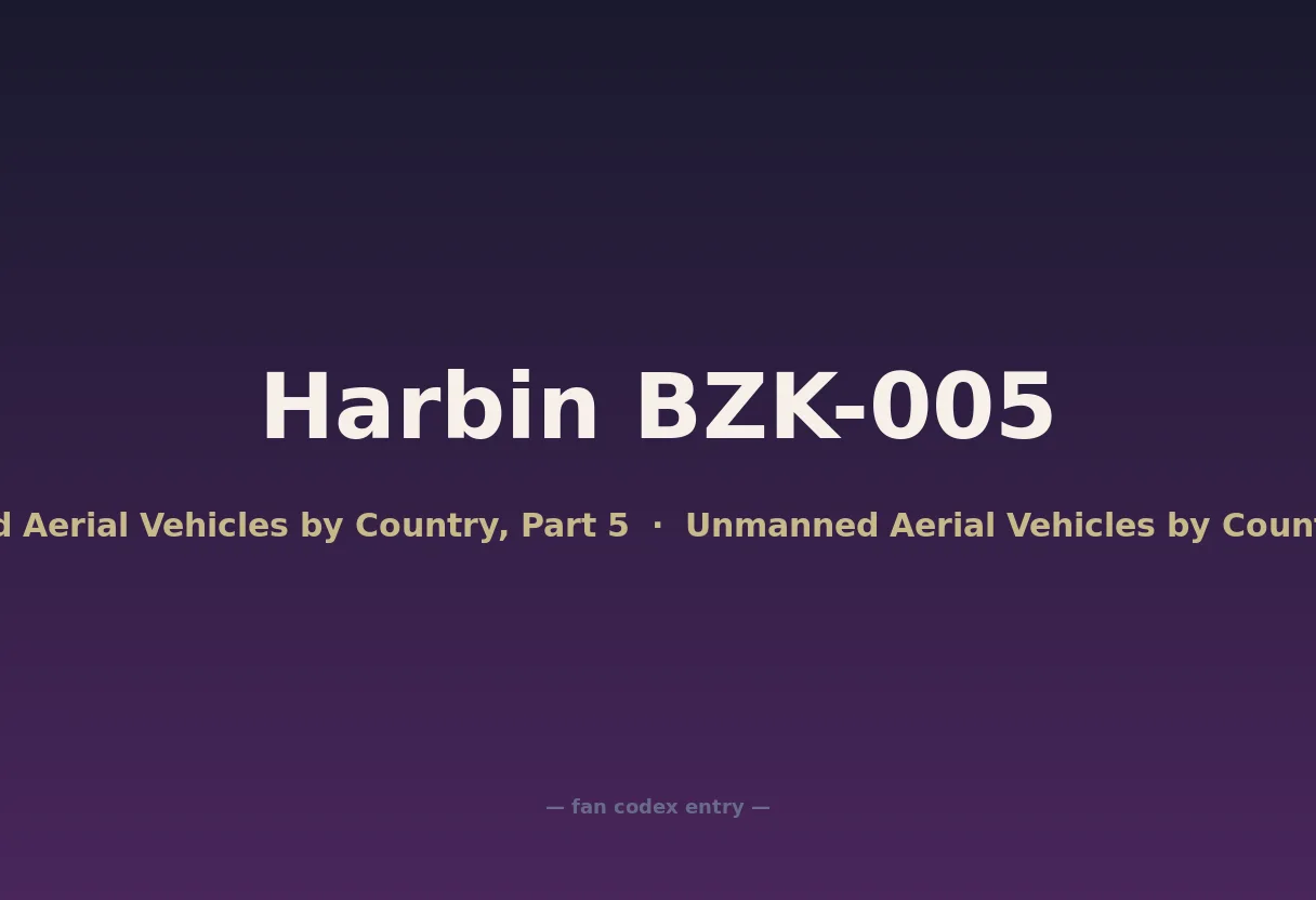 Harbin BZK-005