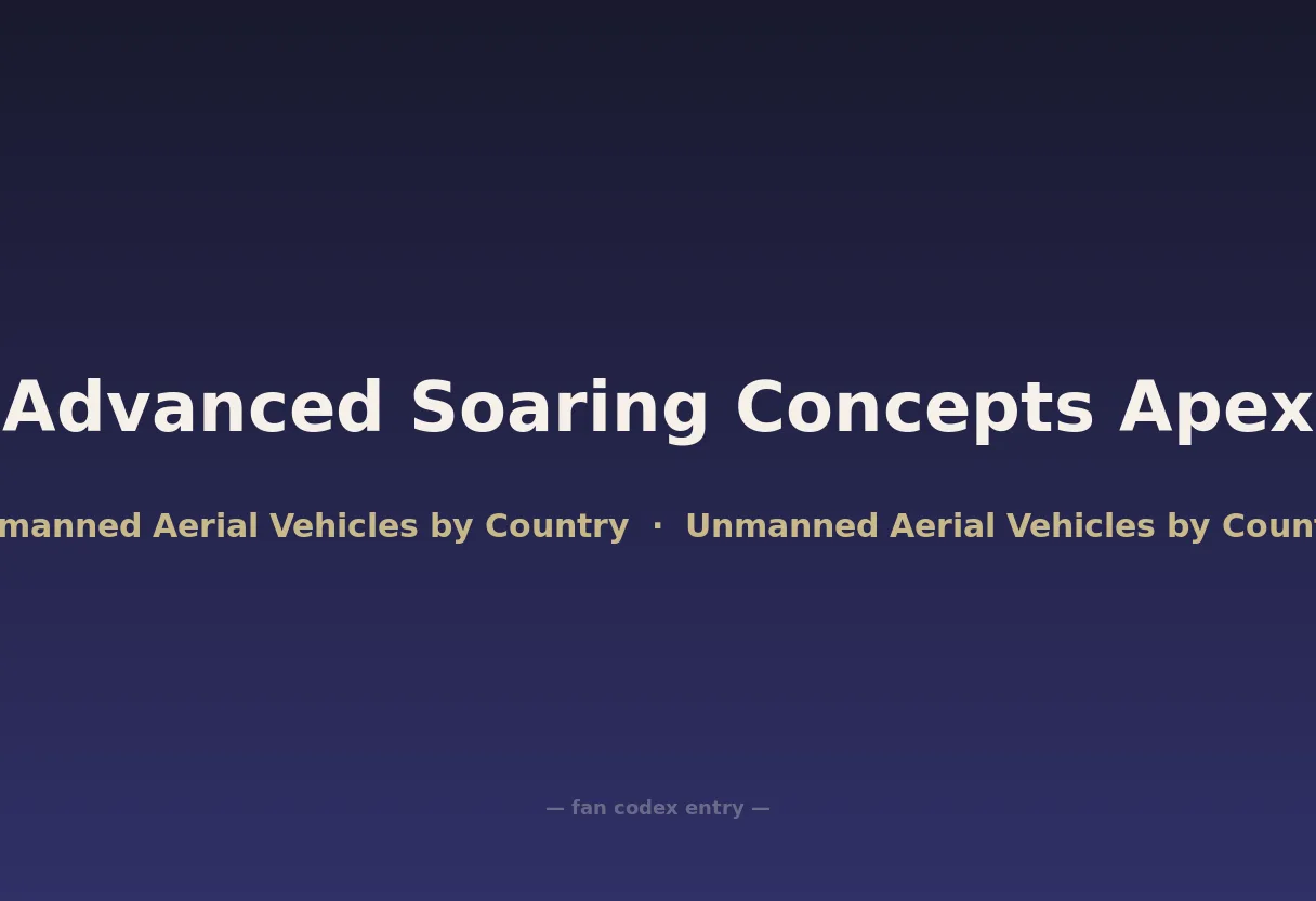 Advanced Soaring Concepts Apex
