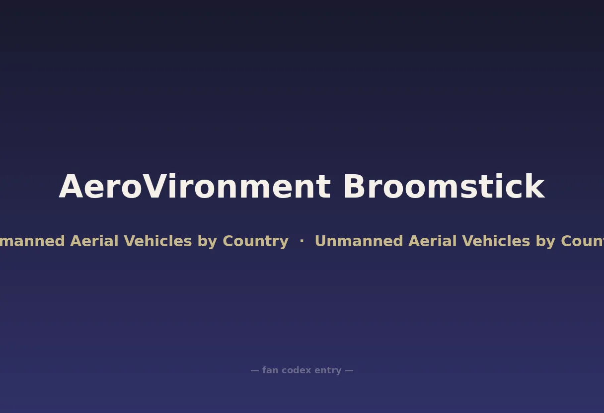 AeroVironment Broomstick