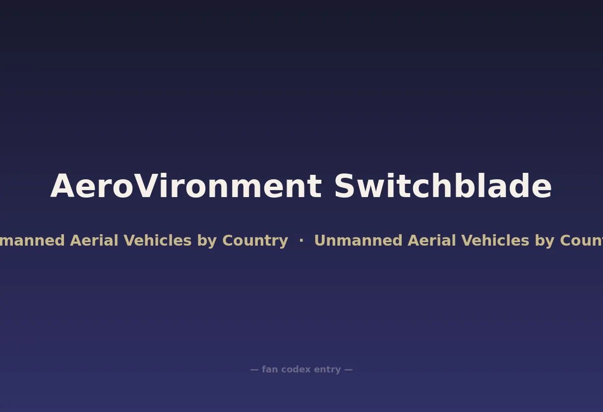 AeroVironment Switchblade