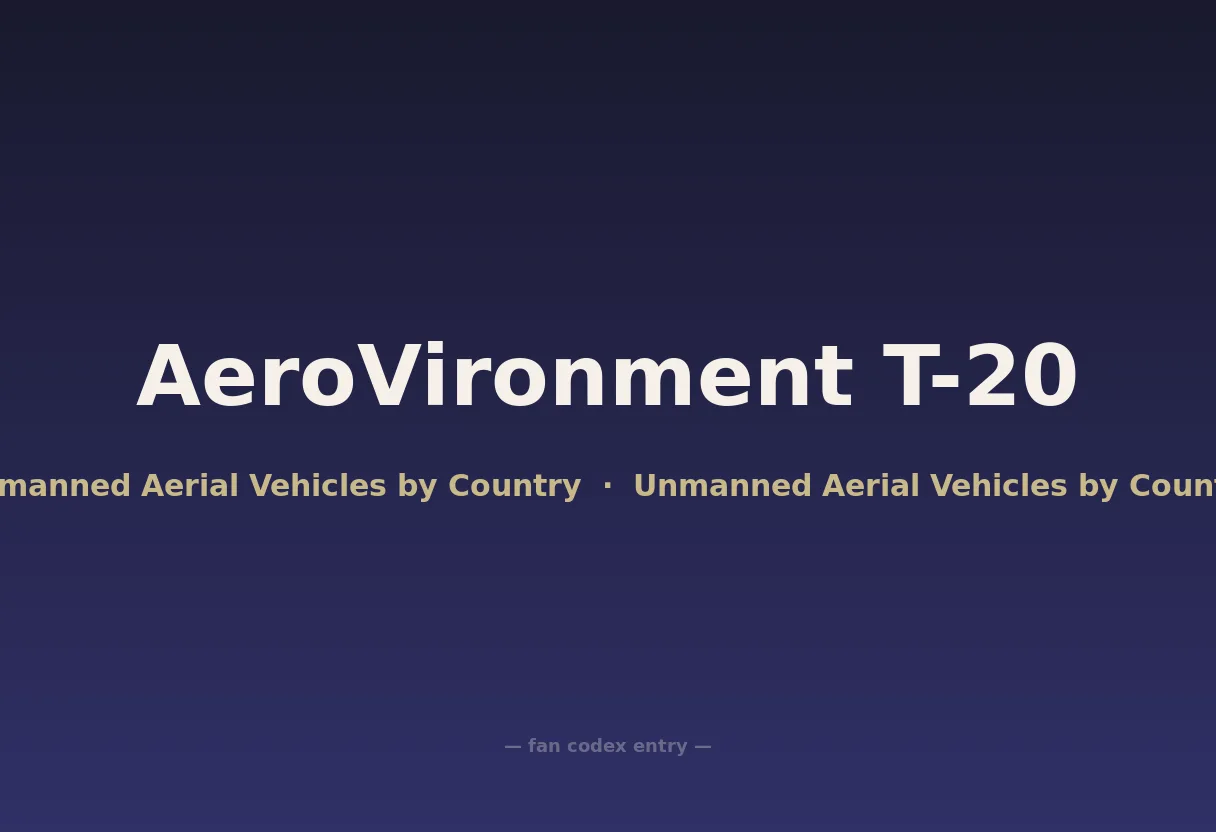 AeroVironment T-20