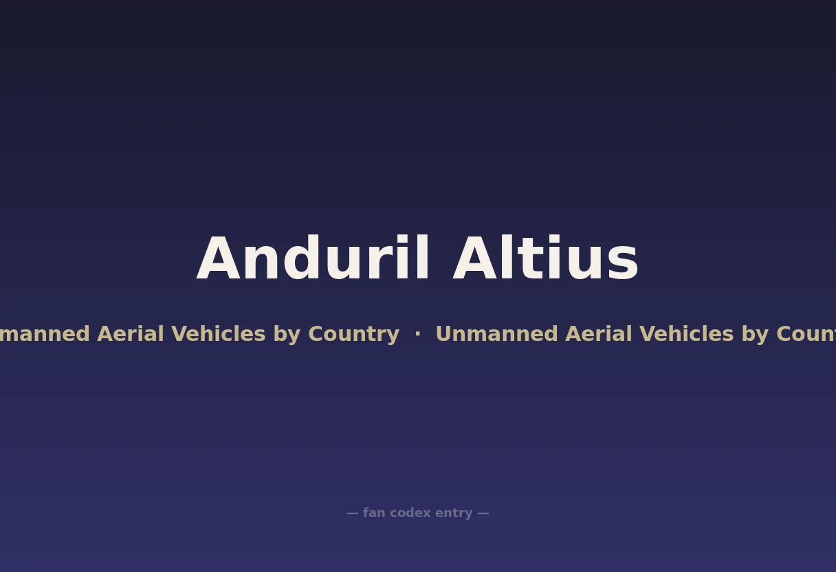 Anduril Altius