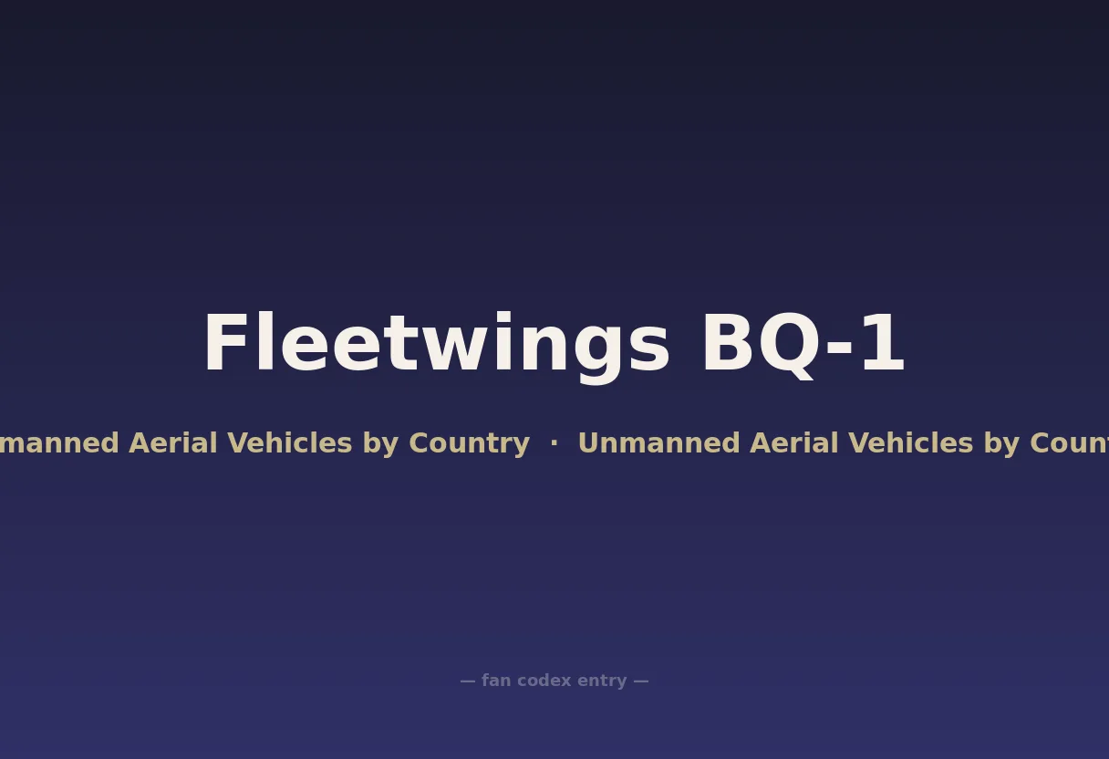 Fleetwings BQ-1