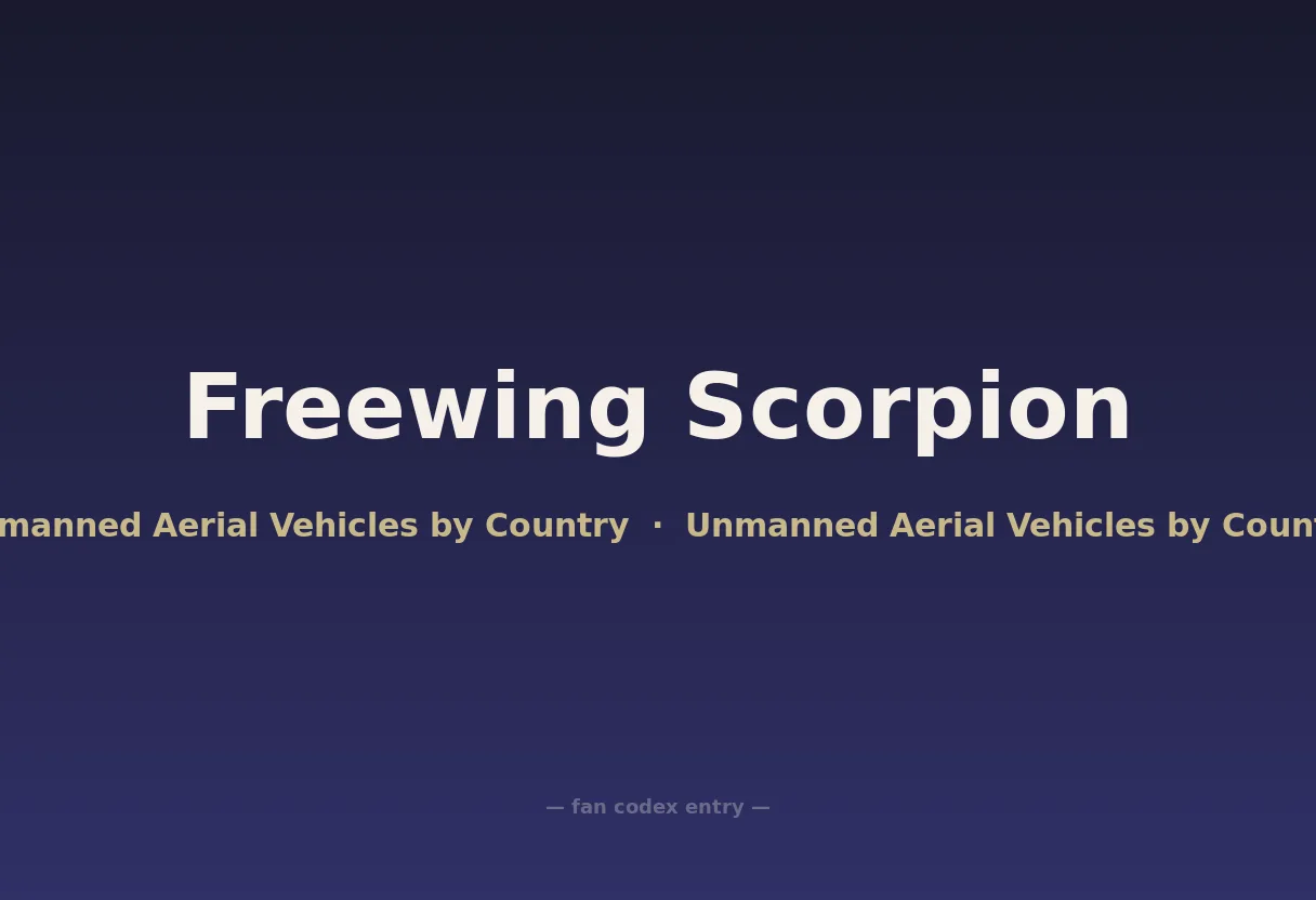 Freewing Scorpion