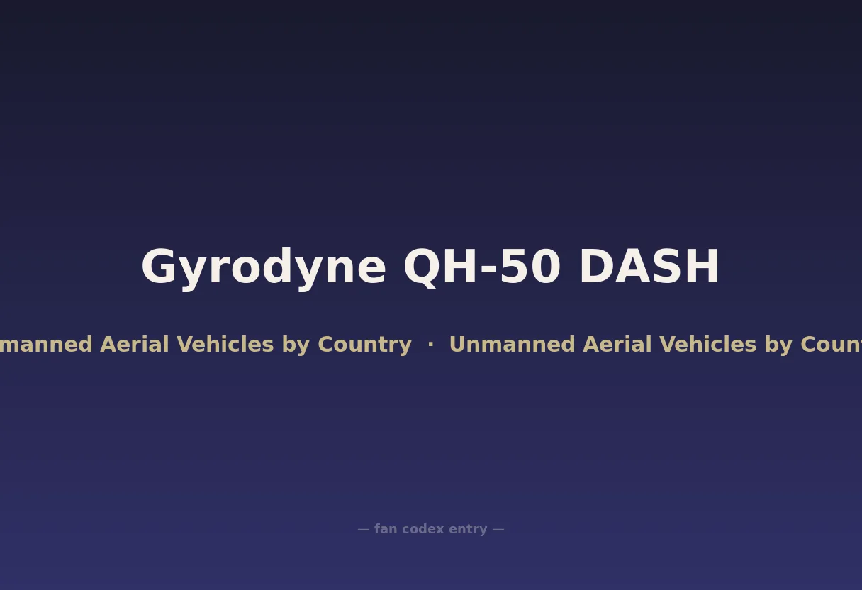 Gyrodyne QH-50 DASH