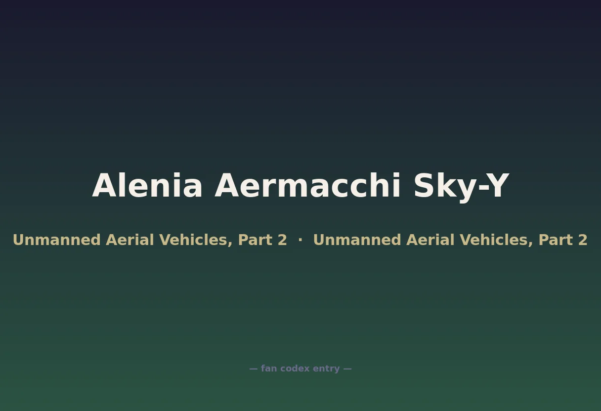 Alenia Aermacchi Sky-Y