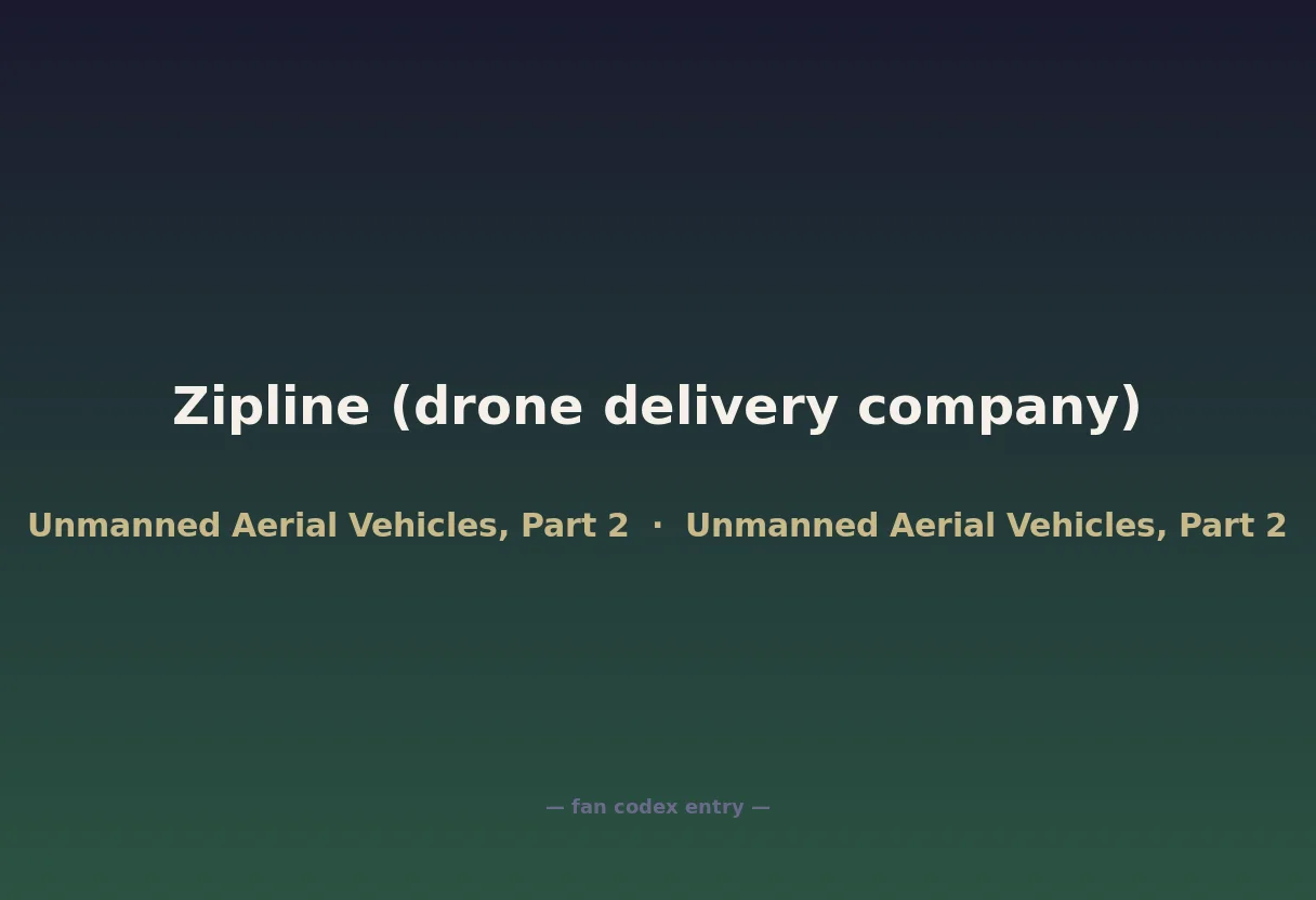 Zipline (drone delivery company)