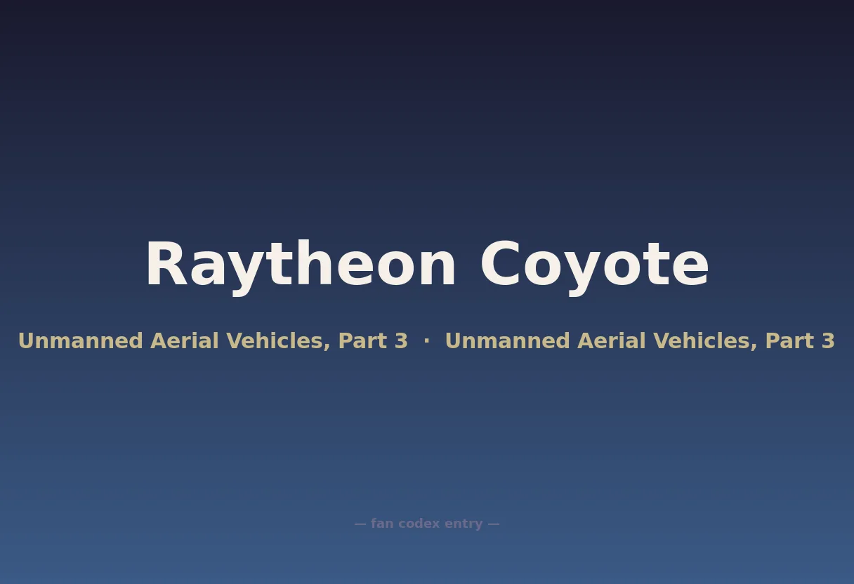 Raytheon Coyote