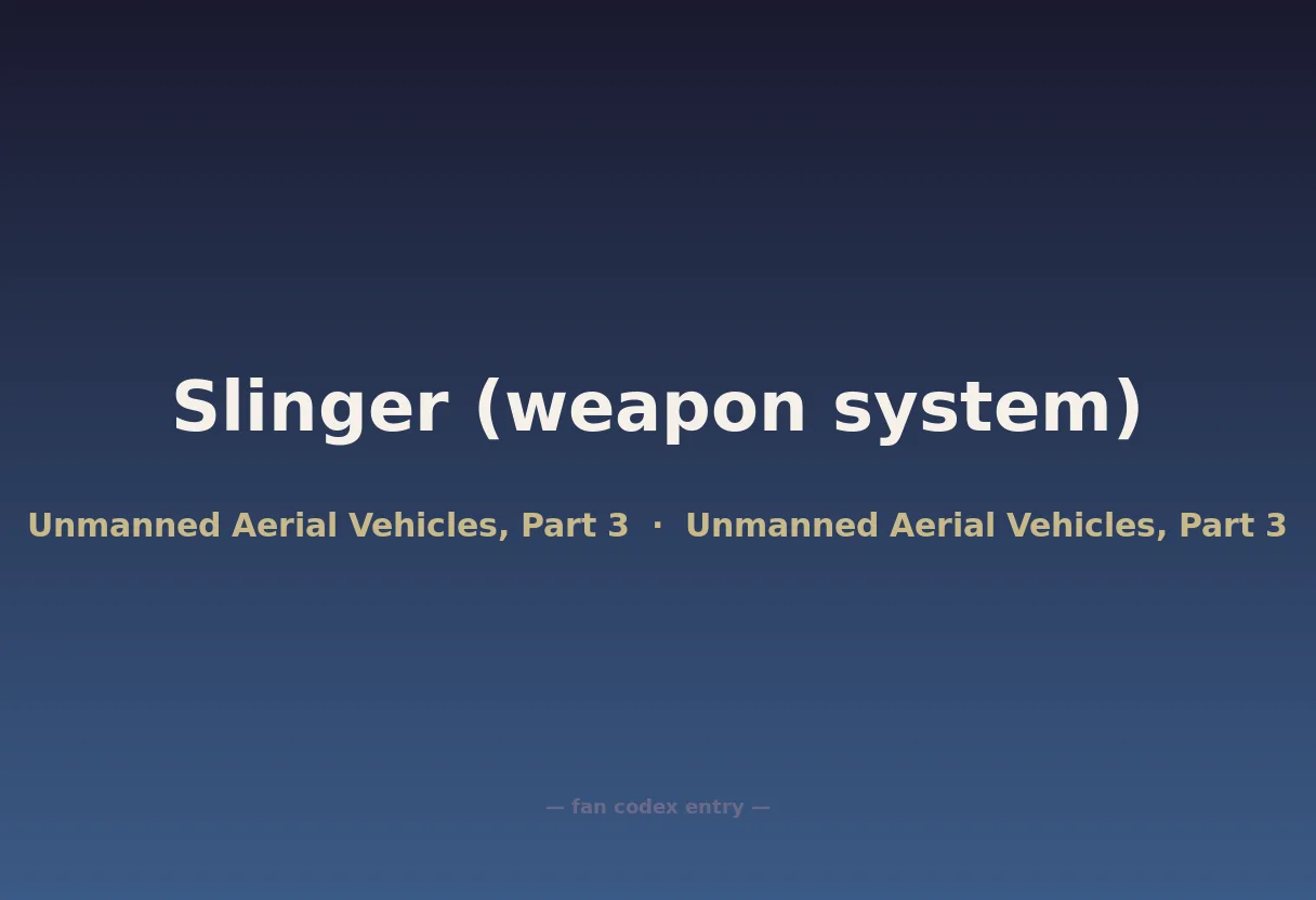 Slinger (weapon system)