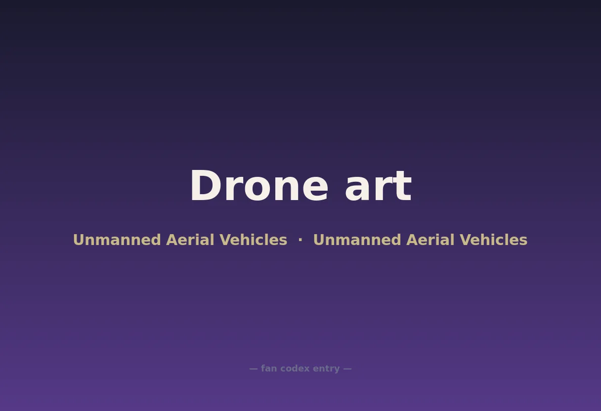 Drone art
