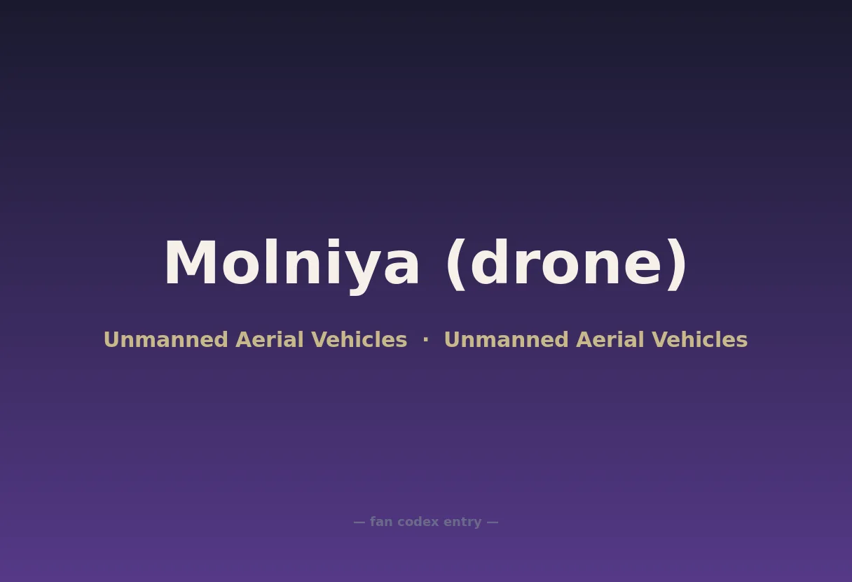Molniya (drone)