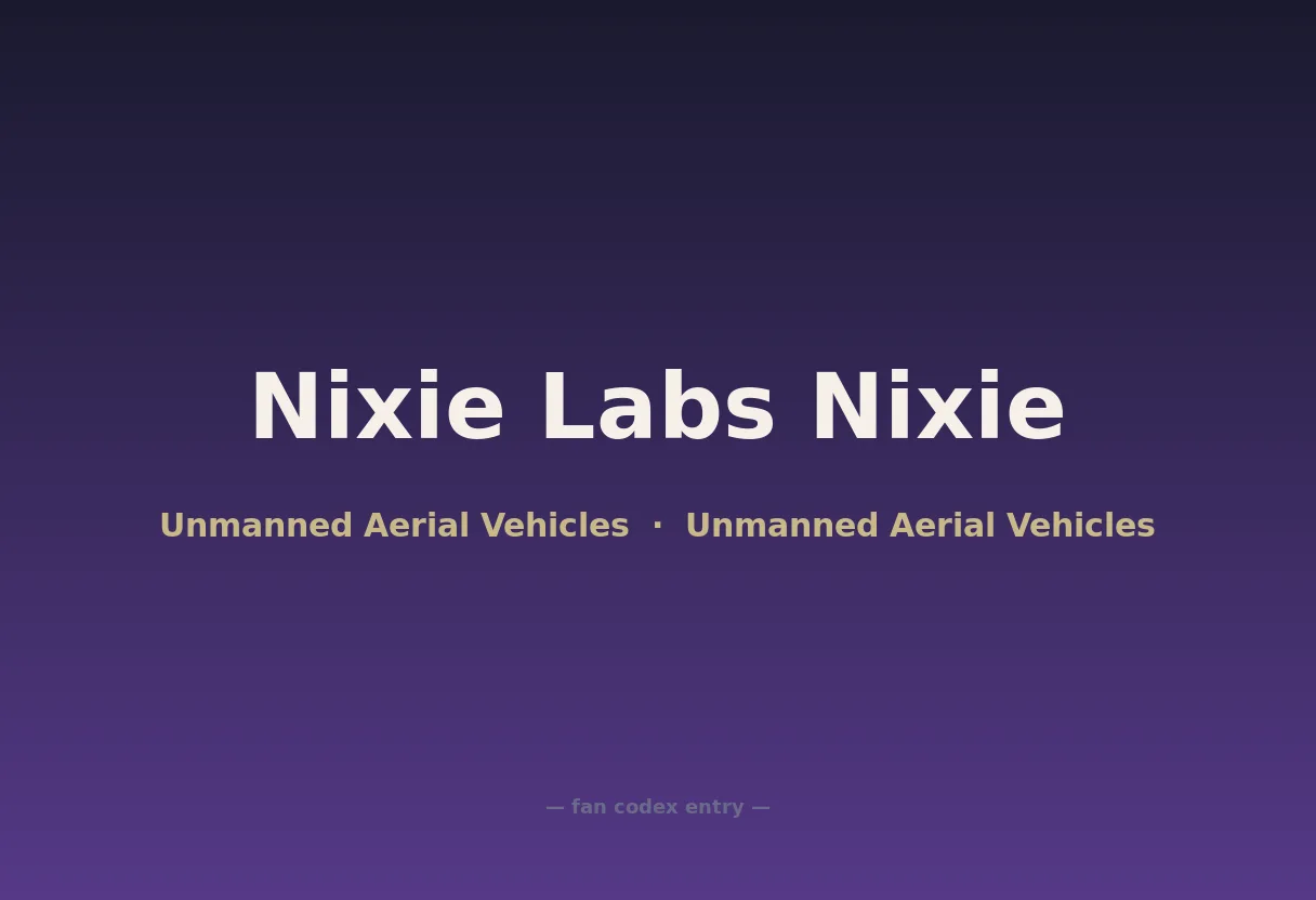 Nixie Labs Nixie