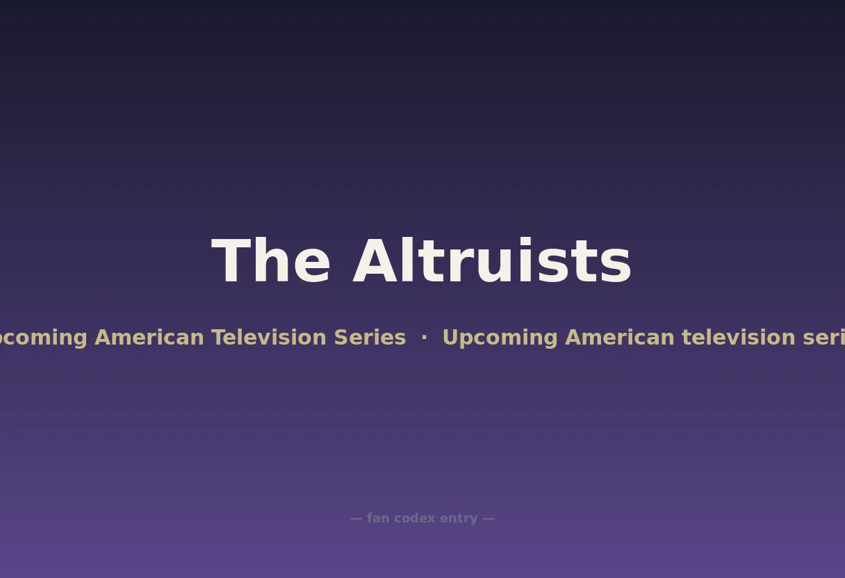 The Altruists