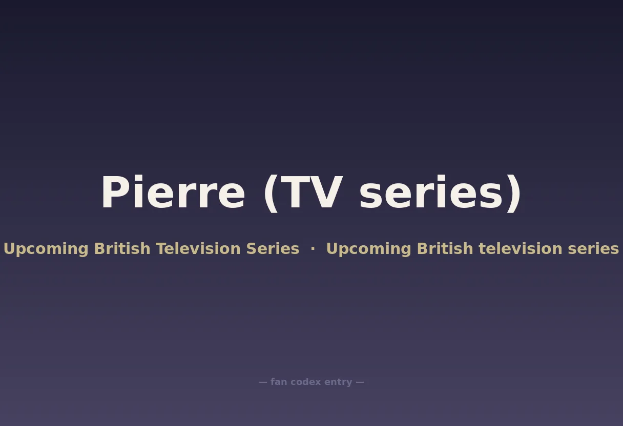 Pierre (TV series)