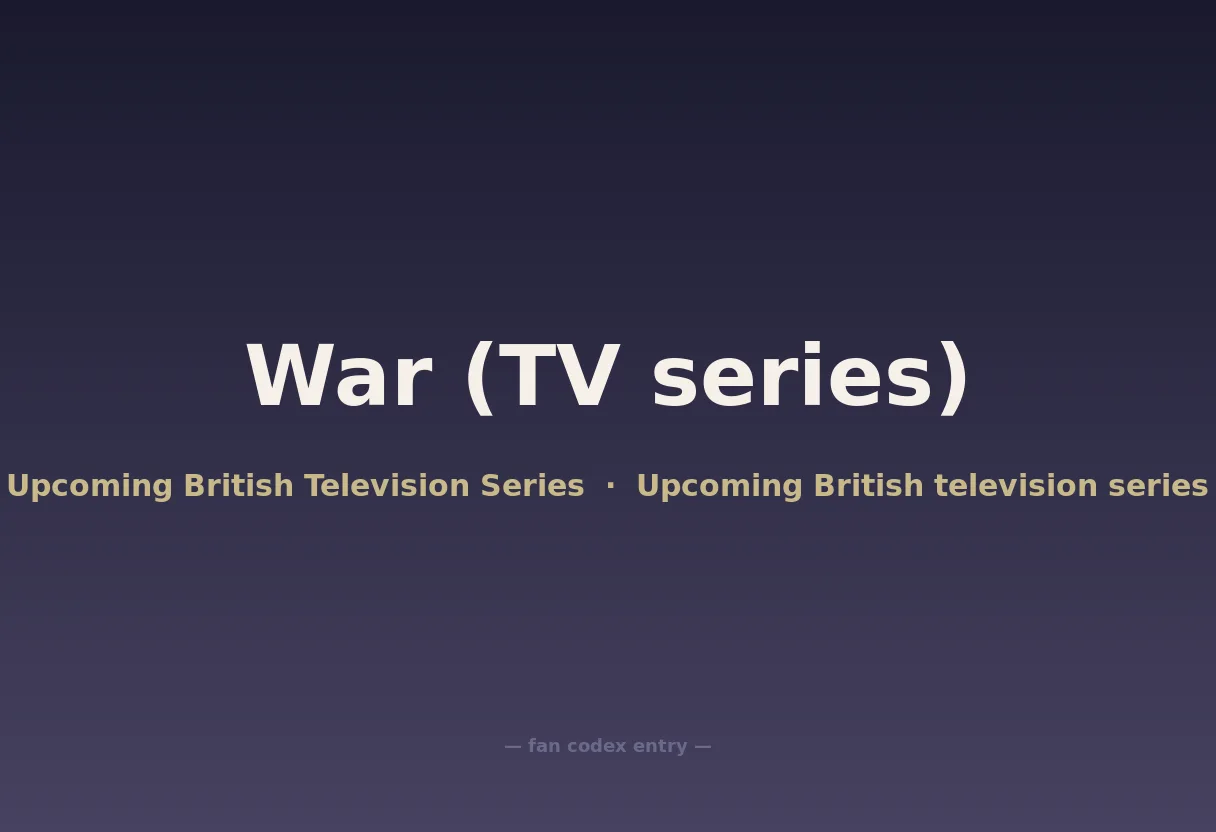 War (TV series)