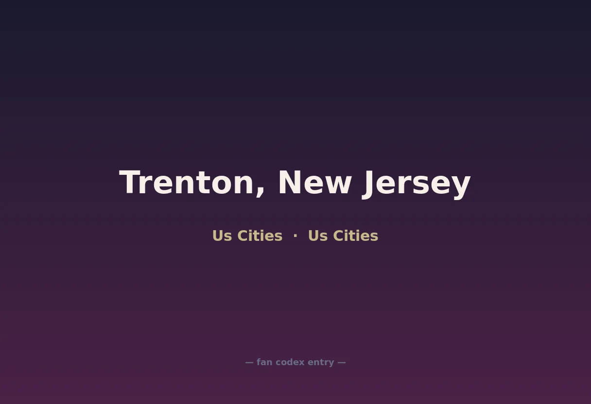 Trenton, New Jersey