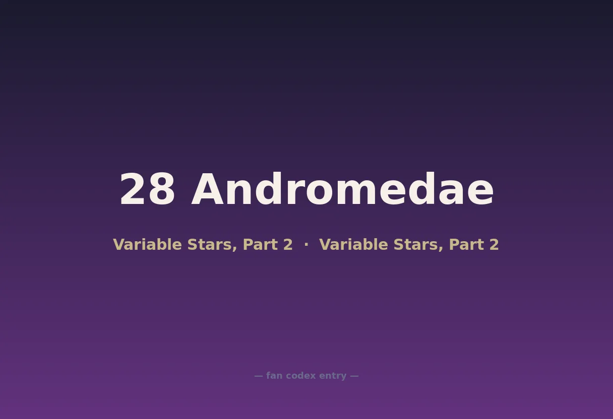 28 Andromedae