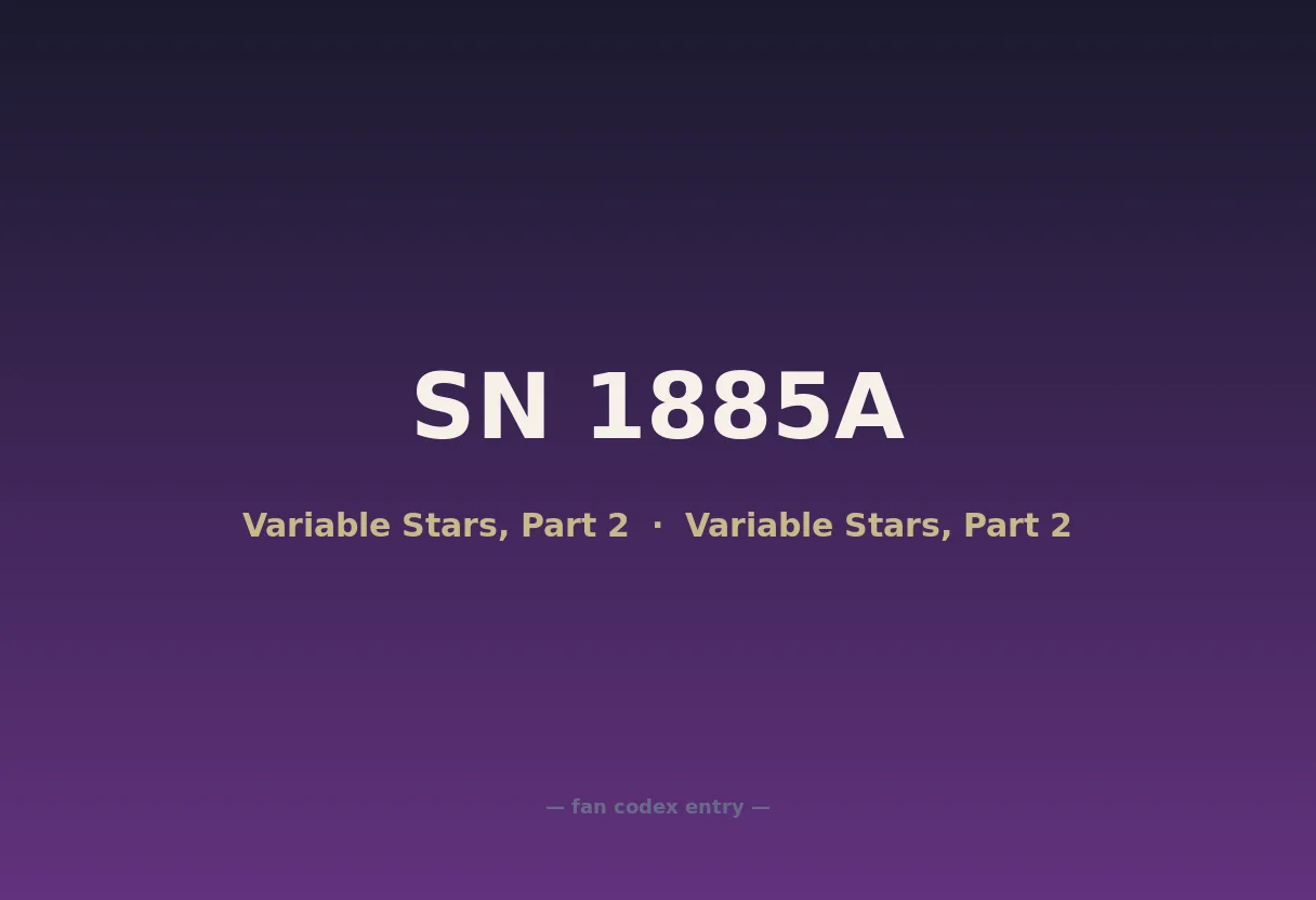 SN 1885A