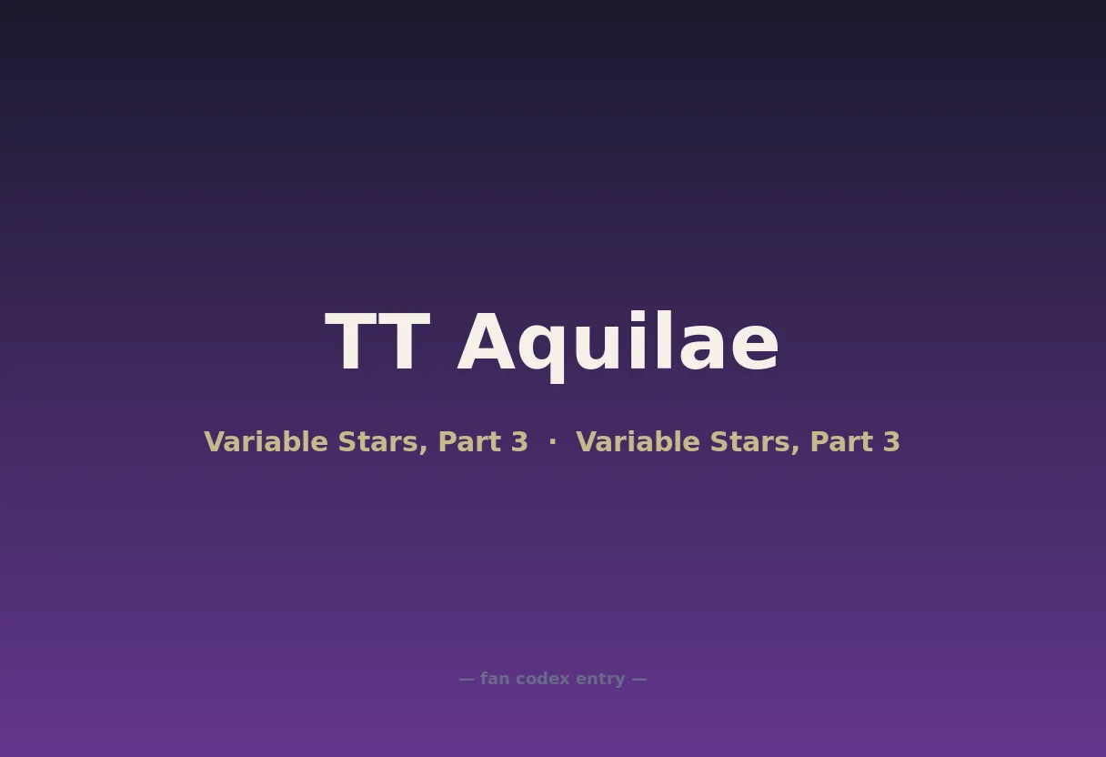 TT Aquilae
