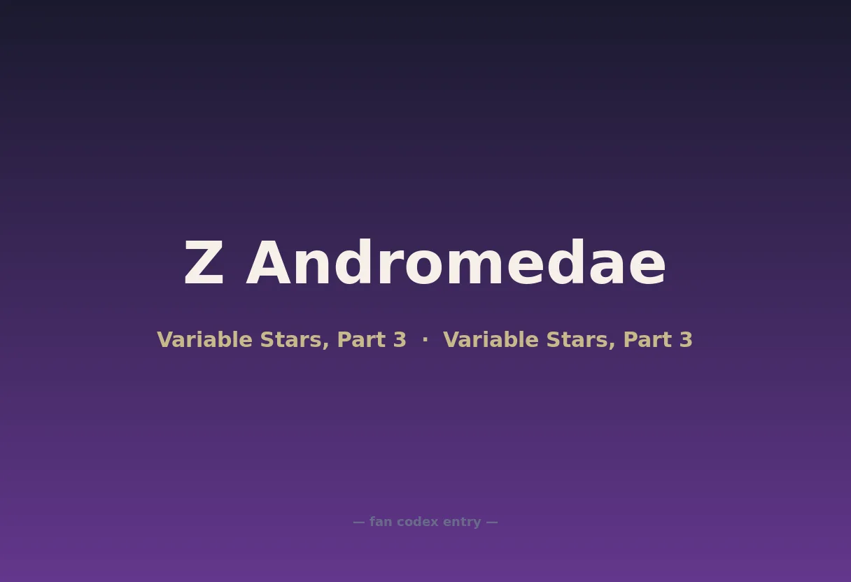 Z Andromedae