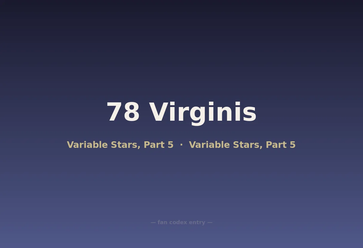 78 Virginis